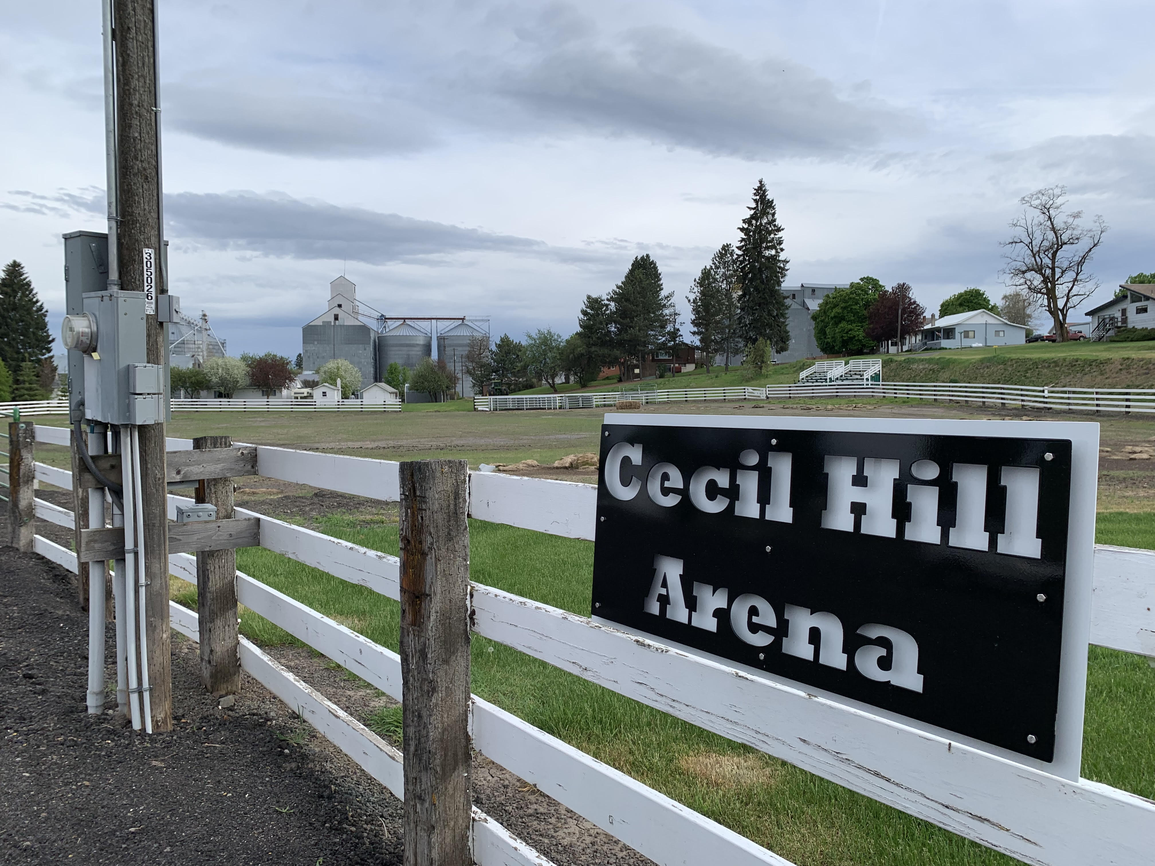 The Cecil Hill Arena is located just south of the Lewis County Courthouse on Oak Street in Nezperce. The Cecil Hill Arena is located just south of the Lewis County Courthouse on Oak Street in Nezperce.