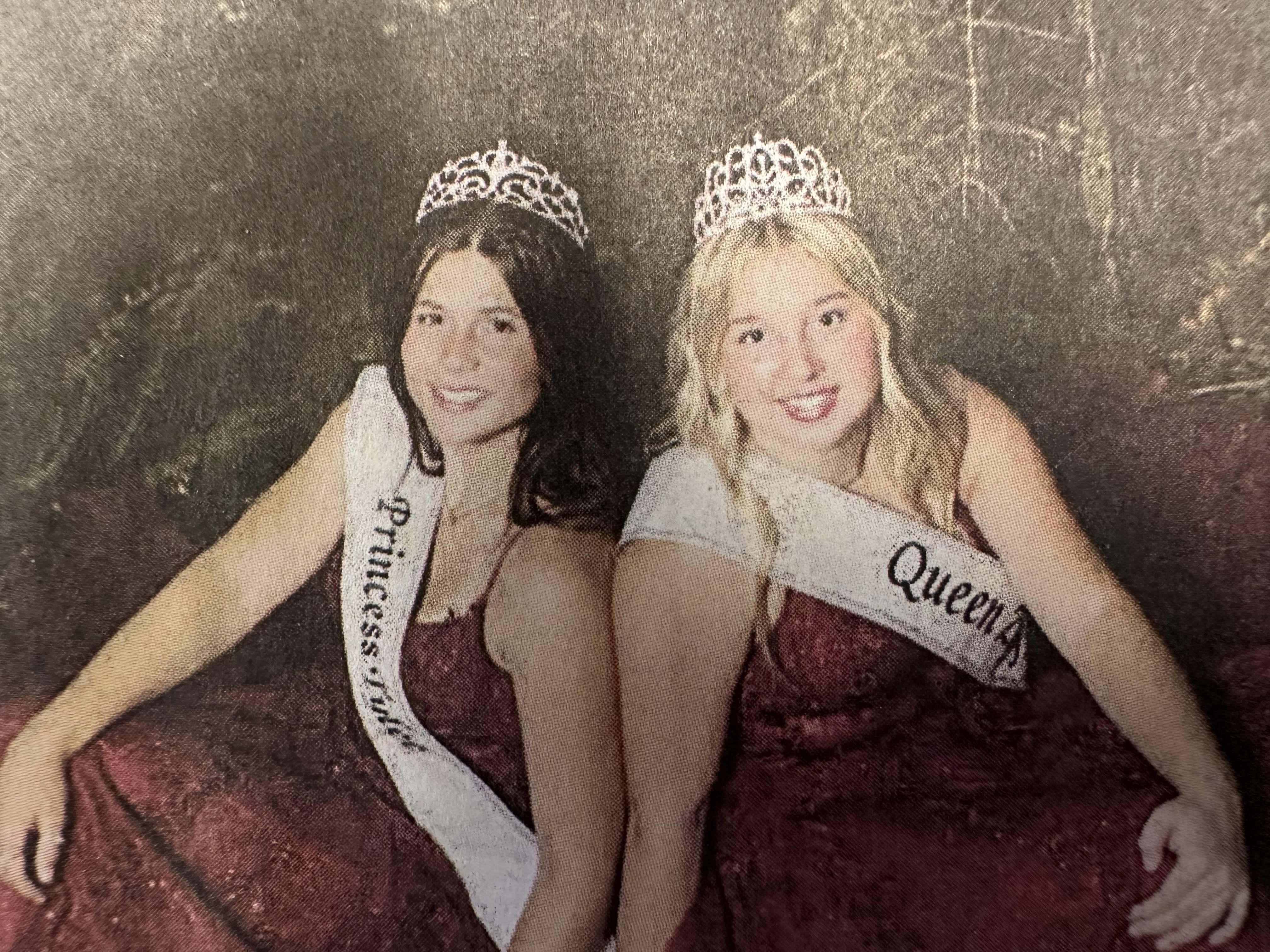 L-R: Princess Tylee Wilkins and Queen Zoey Roemer are representing Lewis County as the Fair Royalty. L-R: Princess Tylee Wilkins and Queen Zoey Roemer are representing Lewis County as the Fair Royalty.